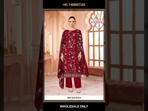 Alok Suit Hafsa – product video thumbnail