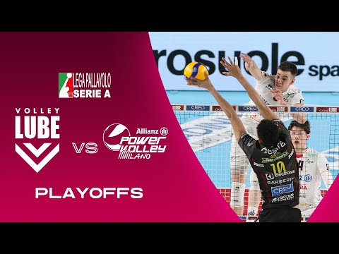 Lube vs Milano | Highlights | SuperLega | Playoffs