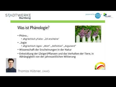 KLAR! Wirtschaftsregion Hartberg | 1.Webinar   Blick in den Naturkalender