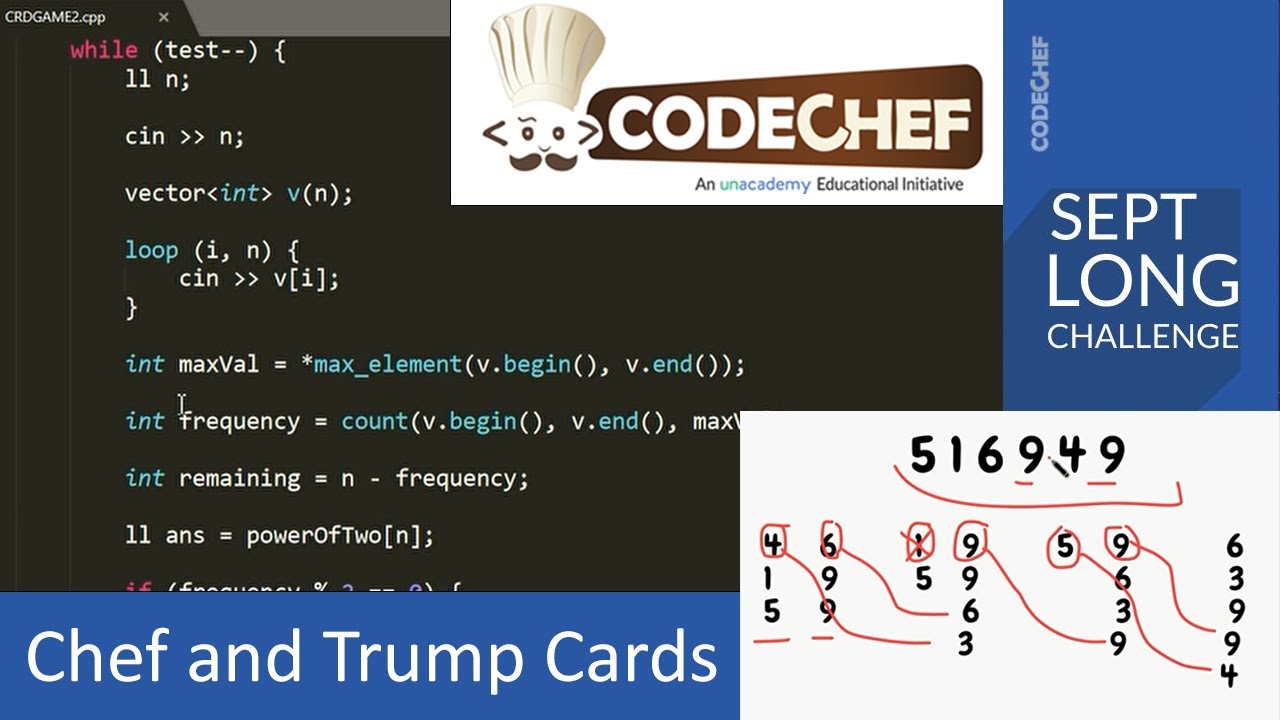 CodeChef: Two players A and B are playing a game. They choose a