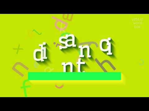 DISANOINT - HOW TO PRONOUNCE IT? #disanoint