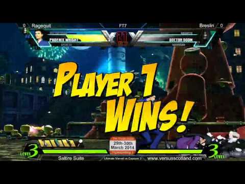 RageQuit vs Breslin UMvC3 Casuals Saltire Suite 29/11/13