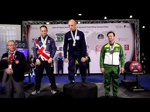 Men M1 54 - 74kg & Open Men 74kg  Classic, World Masters Powerlifting & Commonwealth