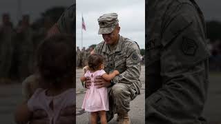 The Most Emotional Military Homecoming ❤️🇺🇸 | Soldier Meets His Little Daughter 🥹