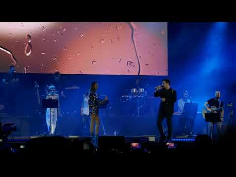 David bustamante desde que te VI y Ana guerra concierto juntos 2019