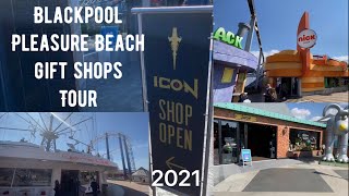 Blackpool Pleasure Beach - I visit each gift shop