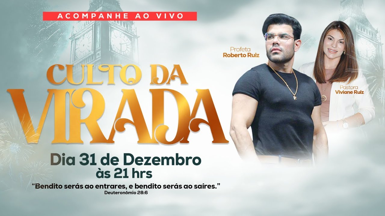 Pr. Roberto Ruiz - Culto Profético de Ano Novo.