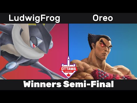 LudwigFrog (Greninja) vs. Oreo (Kazuya) - Winners Semi-Final - Return to Click 44