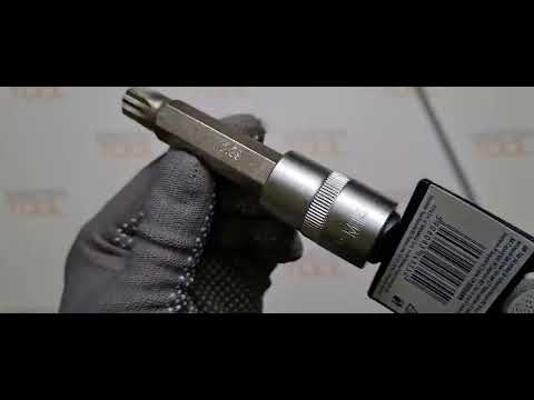 Головка торцевая Spline M14, квадрат 1/2, 100 мм YATO (YT-04355) Головка торцевая Spline M14, квадрат 1/2, 100 мм YATO (YT-04355)