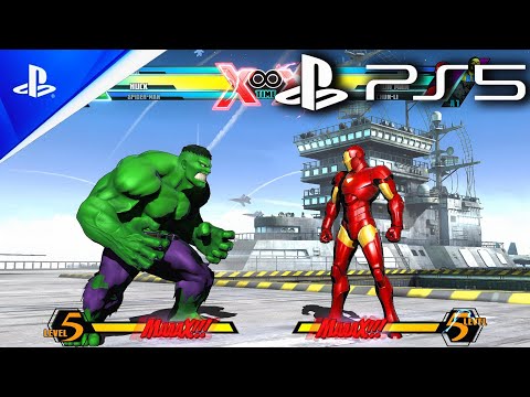 Ultimate Marvel vs Capcom 3 - PS5 Gameplay
