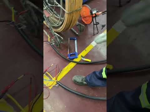 Cable fault locating using BAUR Shirla