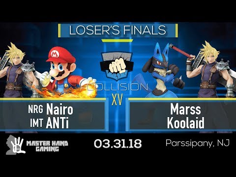 Collision XV -  NRG | Nairo + IMT | ANTi vs Marrs + Koolaid - Loser's Finals