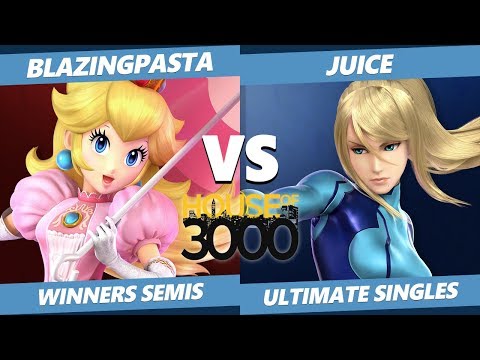 Smash Ultimate Tournament - BlazingPasta (Peach) Vs. Juice (ZSS) SSBU Xeno 172 Winners Semis