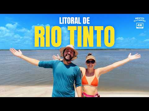 UM PARAÍSO ESCONDIDO AO NORTE DE JOÃO PESSOA 🏝️ Barra de Mamanguape e Praia de Campina, Paraíba (4K)