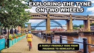 Exploring the Tyne on two wheels | A Family friendly ride from Prudhoe to Newcastle