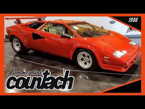 1986 Lamborghini Countach 5000 Quattrovalvole