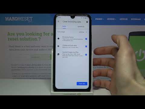 Clear Browsing Data on VIVAX Fly 6 - Manage Chrome Browser