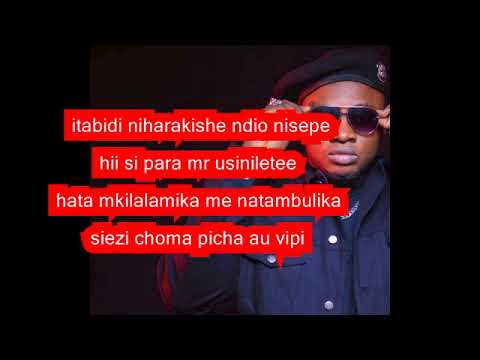 Khaligraph Jones Ni Kubaya Ft Breeder Lw lyric video
