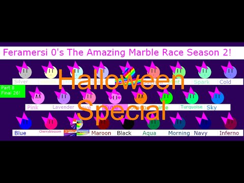 The Amazing Marble Race Season 2 Part 8 - HALLOWEEN 2020 SPECIAL!