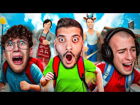 NICO LOLLO E LEU SI SFIDANO SU SCHOOLBOY RUNAWAY!!!