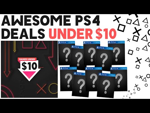 10 AWESOME PSN Game Deals UNDER $10 Right Now - SUPER CHEAP PS4 Games!