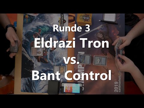 Modern Championship Finale 2019: Runde 3 - Eldrazi Tron VS. Bant Control