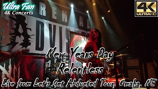 New Years Day - Relentless Live from Let's Get Abducted Tour Omaha