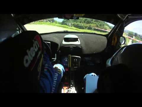 Cameracar Rally del Tartufo 2014 Pinzano-Zegna Clio R3 9°assoluti 2°classe - PS 6