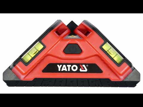 Лазерный уровень YATO для плитки, 10м, 2 лазера, угол 90° (YT-30410) Лазерный уровень YATO для плитки, 10м, 2 лазера, угол 90° (YT-30410)