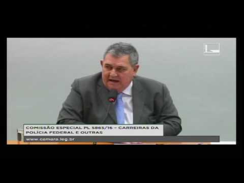 PL 5865/16 - CARREIRAS DA POLÍCIA FEDERAL E OUTRAS - Reunião de Instalação e... - 30/08/2016 - 12:25