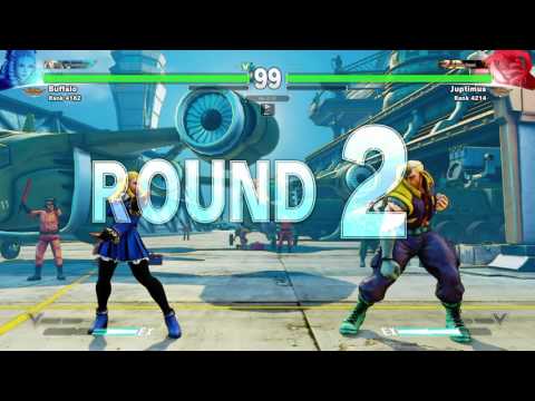 Street Fighter 5 (SFV) Ranked - Karin (Buffalo) VS Nash (Juptimus)