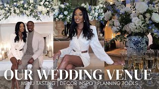 WEDDING PLANNING VLOG | venue tasting + tour | decor inspo + planning tools | revolve haul 2024