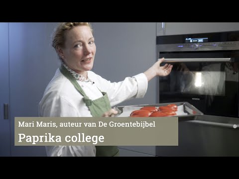 , title : 'Paprika roosteren, een college van Mari Maris'