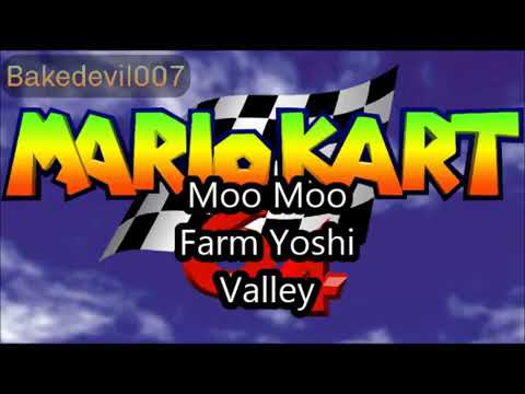 Moo Moo Farm Yoshi Valley Mario Kart 64 Music Extended