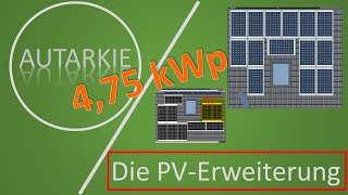 Unsere 2. Photovoltaik Anlage - Autarkie - Folge 3
