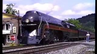 preview picture of video 'N&W 611 in Fort Gay'