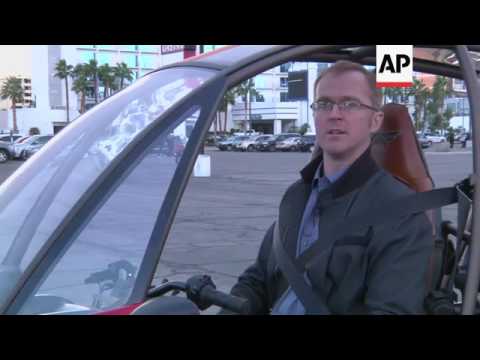 Three-wheel e-vehicle aimed at daily commute