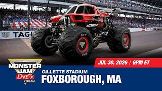 Monster Jam: Foxborough, MA  (Full Event) | July 30, 2026 | Gillette Stadium