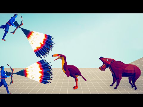 ANIMALS vs EVERY GOD - Totally Accurate Battle Simulator TABS