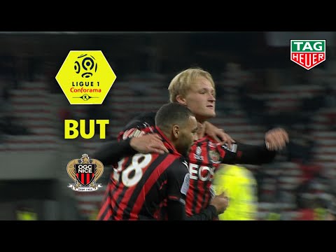 But Kasper DOLBERG (90') / OGC Nice - Angers SCO (3-1)  (OGCN-SCO)/ 2019-20
