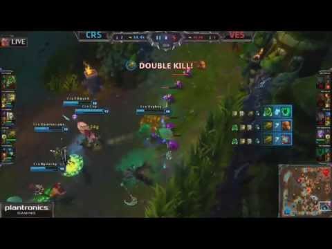 NA LCS: Summer W7D2: CRS vs VES: CRS Wombo Combo!