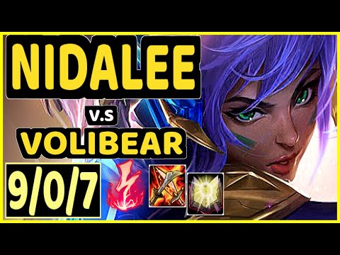 SELFMADE (NIDALEE) vs VOLIBEAR - 9/0/7 KDA JUNGLE CHALLENGER GAMEPLAY - EUW