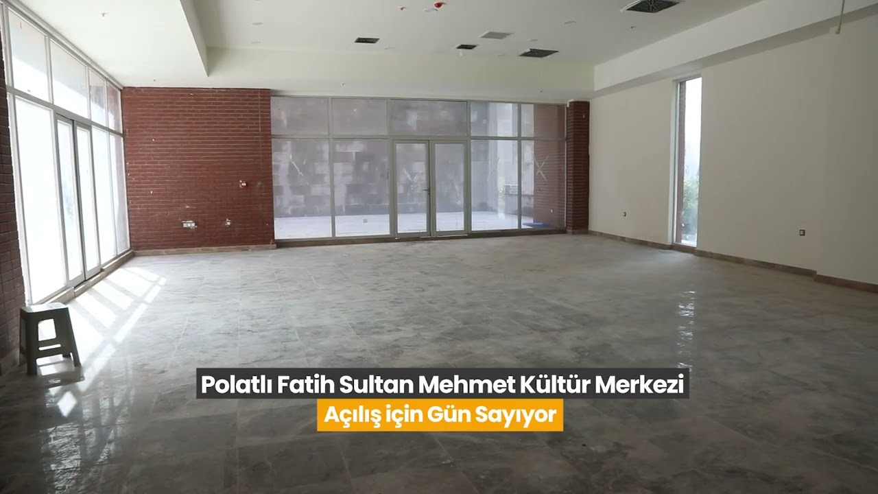 Polatlı Fatih Sultan Mehmet Kültür Merkezimiz Açılıyor