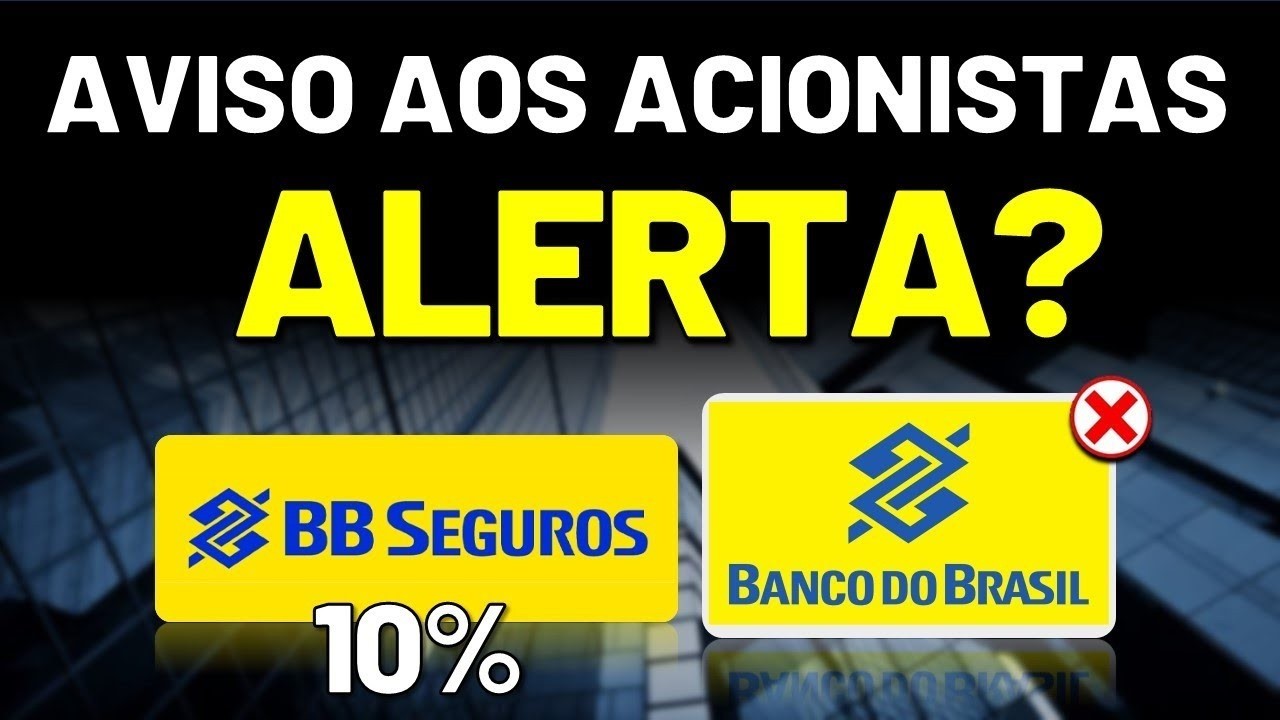 🚨URGENTE: MANDARAM VENDER BBSE3? CXSE3 DESABA NA BOLSA e BANCO DO BRASIL FECHA ACORDO BBAS3