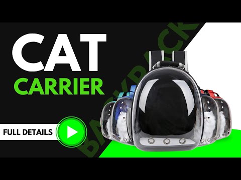 Buraq Pet bag Carrier Back pack Astronaut Space Transparent Capsule Breathable