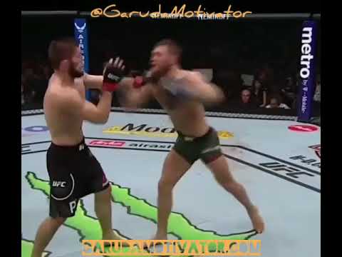 NGERI... PETARUNG MUSLIM UFC KHATIB NURMAGOMEDOV KALAHKAN "SI ANGKUH" CONOR MCGREGOR DI RONDE KE-4