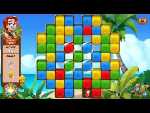 Lost Island: Blast Adventure - Level 576 (No Boosters) HD