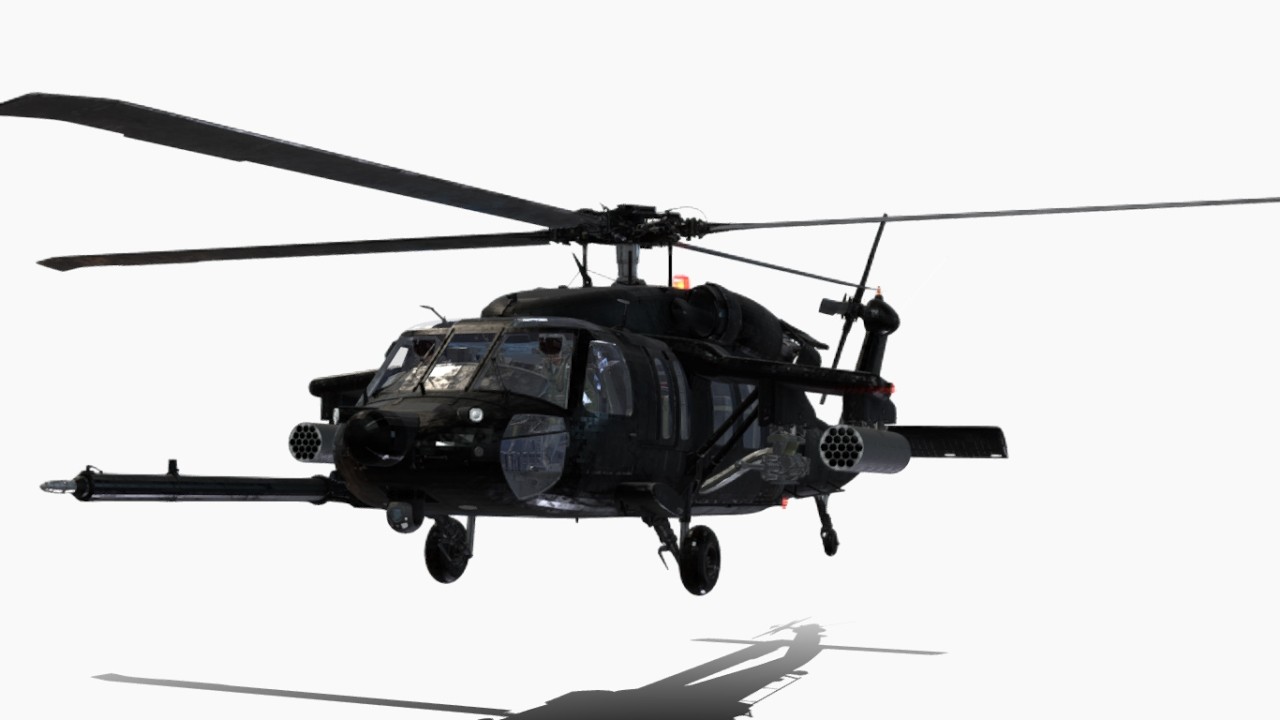 MH 60 L BLACK HAWK 3D Model