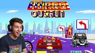 Turbo Out Run - Full Arcade Longplay - Complete Race Gameplay (Arcade)