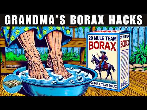 Grandma's 42 Borax Hacks that will BLOW YOUR MIND & MAKE LIFE EASIER!!!